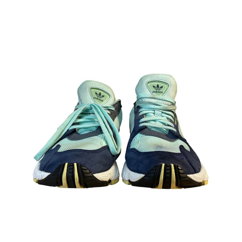Adidas Falcon Women's Multicolor Low Top Lace Up Running Sneakers Shoes Size 6 - Picture 2 of 6